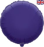 Oaktree 18inch Purple Round - Foil Balloons