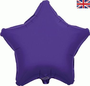 Oaktree 19inch Purple Star - Foil Balloons