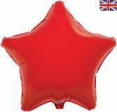 Oaktree 19inch Red Star - Foil Balloons