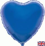 Oaktree 18inch Blue Heart - Foil Balloons