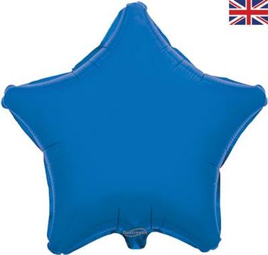 Oaktree 19inch Blue Star - Foil Balloons