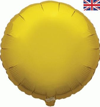 Oaktree 18inch Gold Round - Foil Balloons