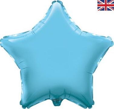 Oaktree 19inch Light Blue Star - Foil Balloons