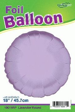 Oaktree 18inch Lavender Round Packaged - Foil Balloons