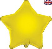 Oaktree 19inch Yellow Star (Flat) - Foil Balloons