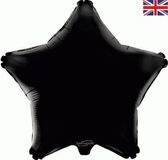 Oaktree 19inch Black Star - Foil Balloons