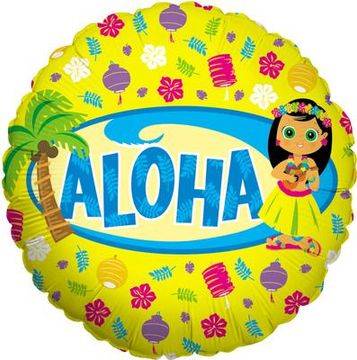 Luau - Foil Balloons