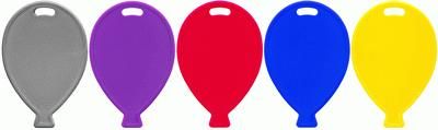 【AAKE】BALLOON SHAPE COTTON PT Latex Balloons Clay Pink, 13cm, 100 pcs. 12-13 cm | Latex