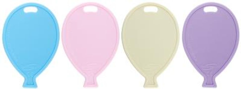 Balloon Shape Weights Pastel Mix x100pcs - Balloon Accessories