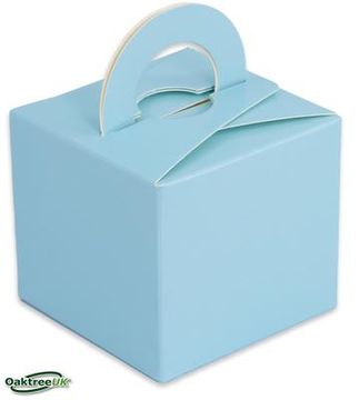 Balloon/Gift Box Light Blue x 10pcs - Balloon Accessories