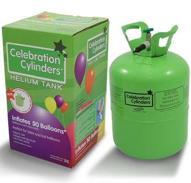 Celebration Cylinders High Pressure Large (No Balloons) Pallet of 24 - Helium Balloon Gas