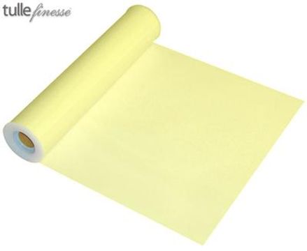 Tulle Finesse 12inch x 25y Yellow No.11 - Organza / Fabric