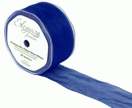 50mm x 20m Navy Blue - Ribbons