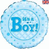 Oaktree 18inch It’s a Boy - Foil Balloons