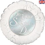 Oaktree 18inch On Your Special day - Foil Balloons