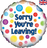 Oaktree 18inch Sorry You're Leaving - Foil Balloons