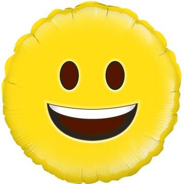 Oaktree 18inch Happy Emoji - Foil Balloons