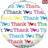 Oaktree 18inch Thank You Heart - Foil Balloons