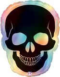 Betallic 27inch Shape Opal Skull Holographic (C) Packaged - Seasonal