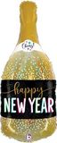 Betallic 36inch New Year Champagne Holographic (D) Packaged - Seasonal