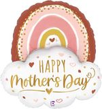 Betallic 35inch Shape Boho Mothers Day Rainbow (C) Packaged - Seasonal