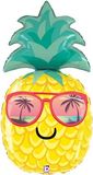 Betallic 37inch Shape Summer Pineapple (C) Packaged - Foil Balloons