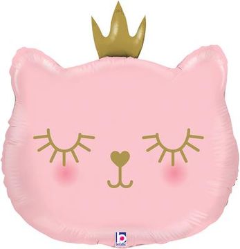 Betallic 26inch Shape Cat Princess (B) Packaged - Foil Balloons