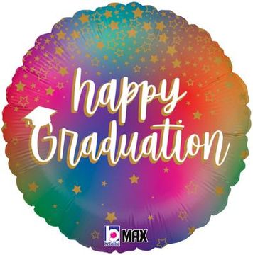 Betallic 18inch Colorful Grad - Foil Balloons