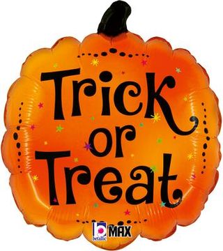 Betallic 18inch Trick or Treat Pumpkin - Seasonal