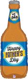 Betallic 34inch Shape Fathers Day Beer Bottle (C) - Seasonal