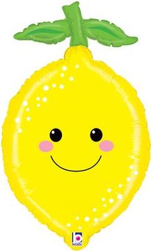 Betallic 29inch Shape Produce Pal Lemon (A) Pkg - Foil Balloons