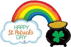 Betallic 47inch Shape St. Pats Pot of Gold (U) Pkg - Seasonal