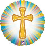 Betallic 18inch Cross Holographic - Seasonal