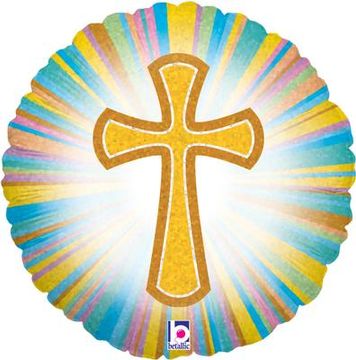 Betallic 18inch Cross Holographic - Seasonal