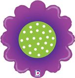 Betallic 18inch Spring Flowers Purple - Foil Balloons