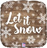 Betallic 18inch Let It Snow - Seasonal