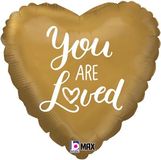 Betallic 18inch You Are Loved Holographic - Foil Balloons