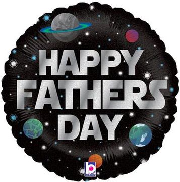 Betallic 18inch Galactic Fathers Day Holographic - Seasonal