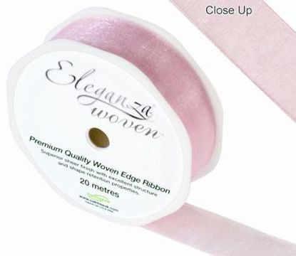 25mm Woven Ribbon Fashion Pink No.22 - Ribbons