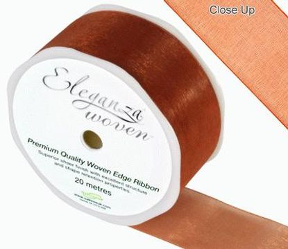 38mm Woven Ribbon Copper No.23 - Ribbons