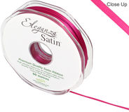 Eleganza Double Faced Satin 3mm x 50m Fuchsia No.28 - Ribbons