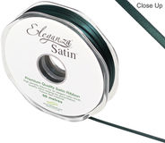 Eleganza Double Faced Satin 3mm x 50m Green No.50 - Ribbons