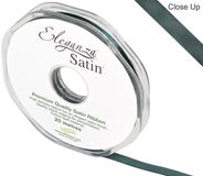 Eleganza Double Faced Satin 6mm x 20m Green No.50 - Ribbons