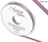 Eleganza Double Faced Satin 6mm x 20m Damson No.48 - Ribbons