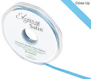 Eleganza Double Faced Satin 6mm x 20m Turquoise No.55 - Ribbons