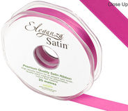 Eleganza Double Faced Satin 15mm x 20m Cerise No.29 - Ribbons