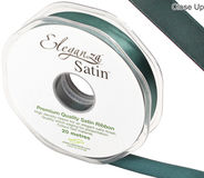 Eleganza Double Faced Satin 15mm x 20m Green No.50 - Ribbons