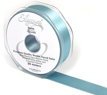 Eleganza Double Faced Satin 25mm x 20m Sea Breeze No.59 - Ribbons