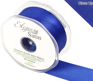 Eleganza Double Faced Satin 38mm x 20m  Royal Blue No.18 - Ribbons