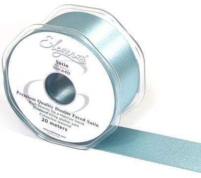 Eleganza Double Faced Satin 38mm x 20m Sea Breeze No.59 - Ribbons